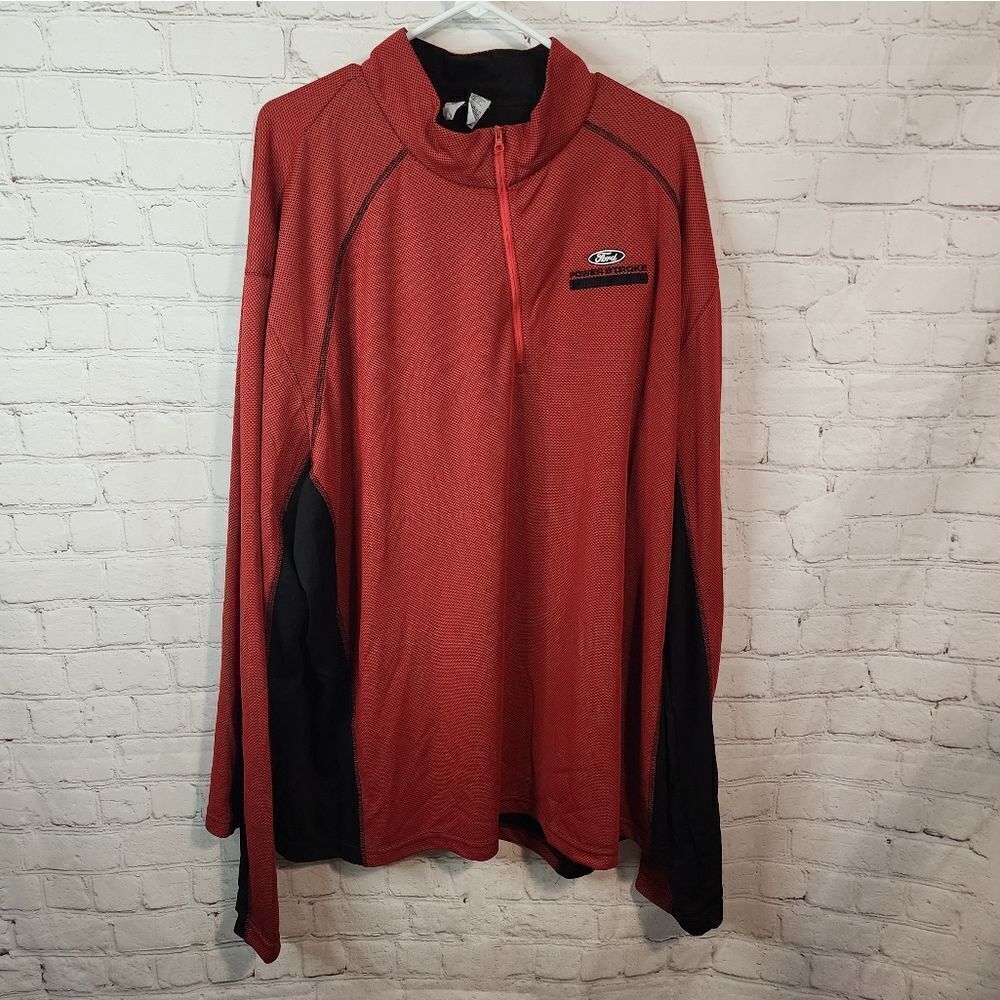 Men's Ford "Power Stroke Diesel" zip-up up sweater, size 5XL